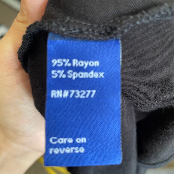 Black Short Sleeve Cardigan Knit Top Vintage Gothic Minimalist Large - Picture 7 of 7